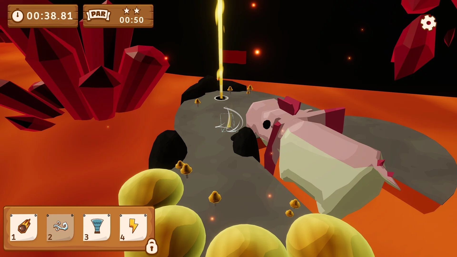 Изображение игры: Disaster Golf