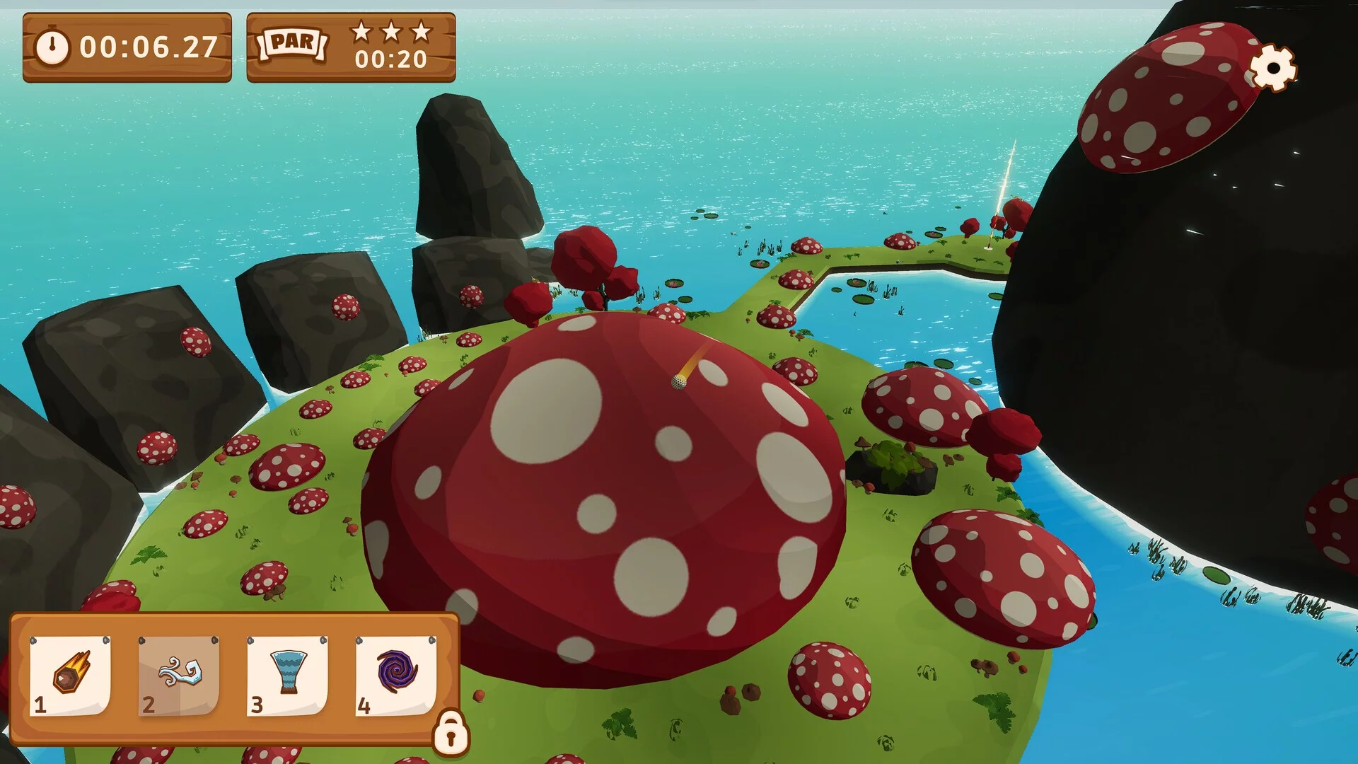 Изображение игры: Disaster Golf
