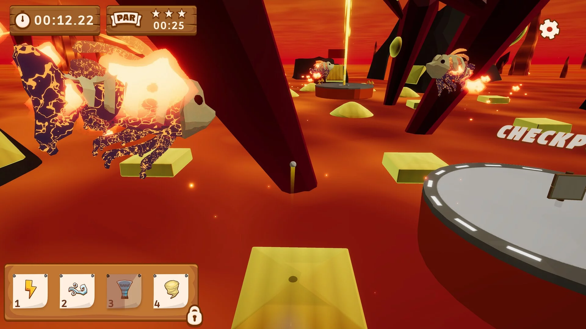 Изображение игры: Disaster Golf