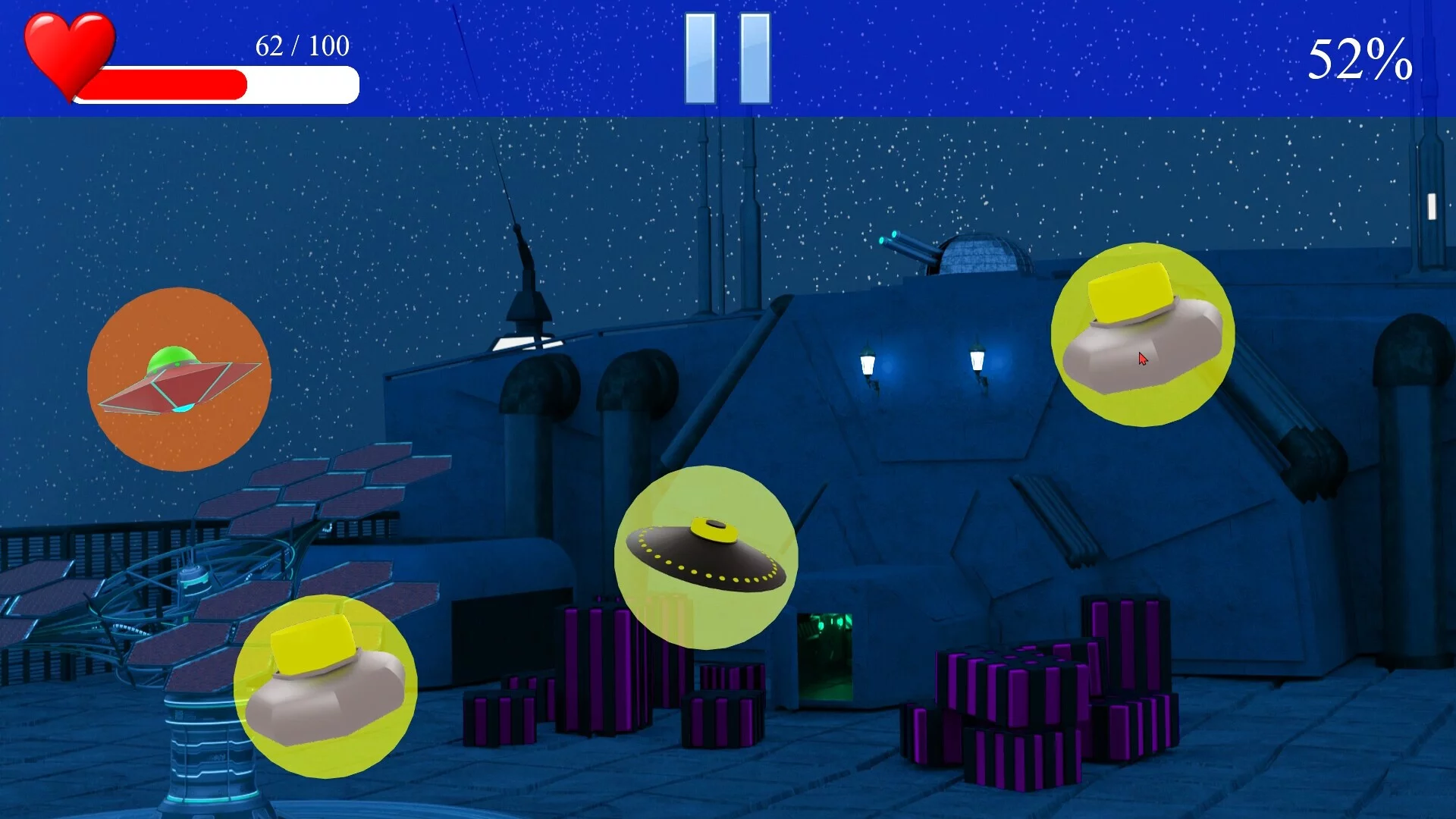Изображение игры: Aim in Space