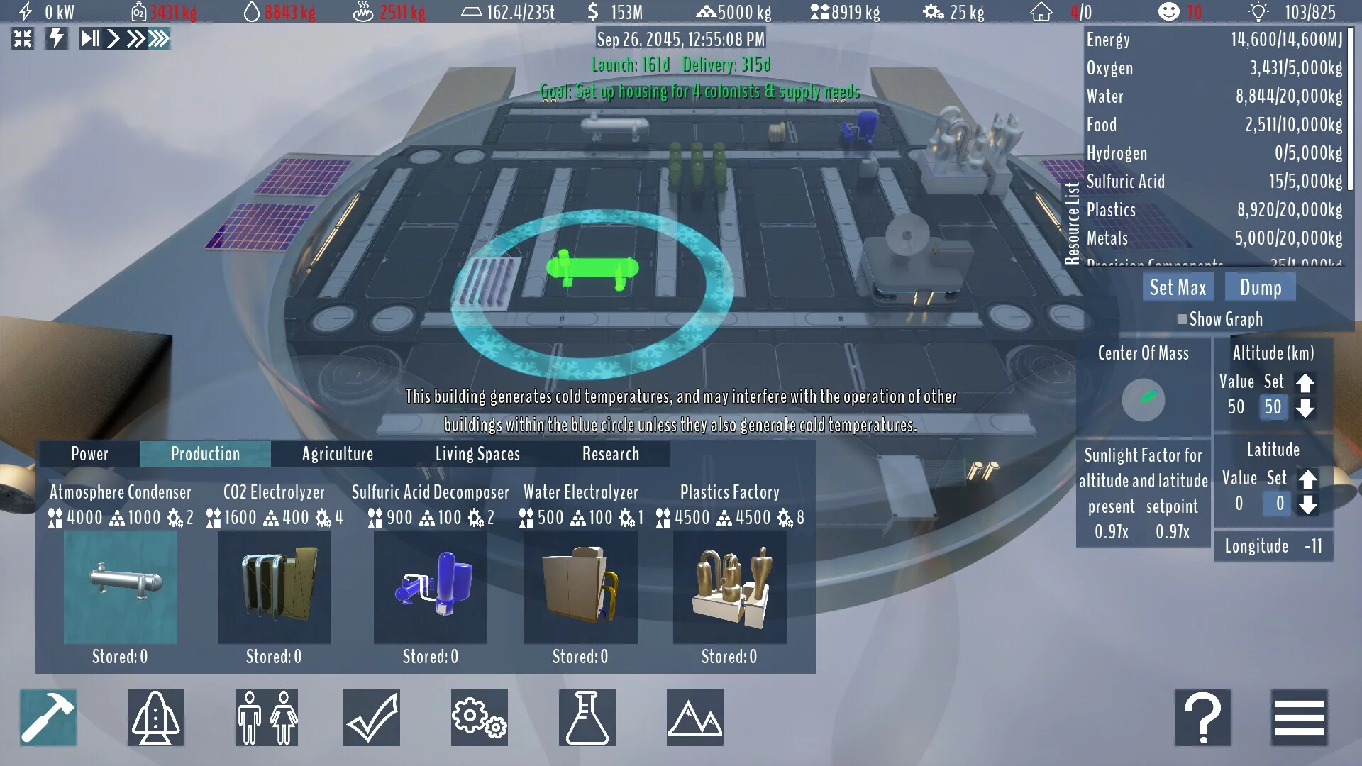 Изображение игры: Sky Base Venus