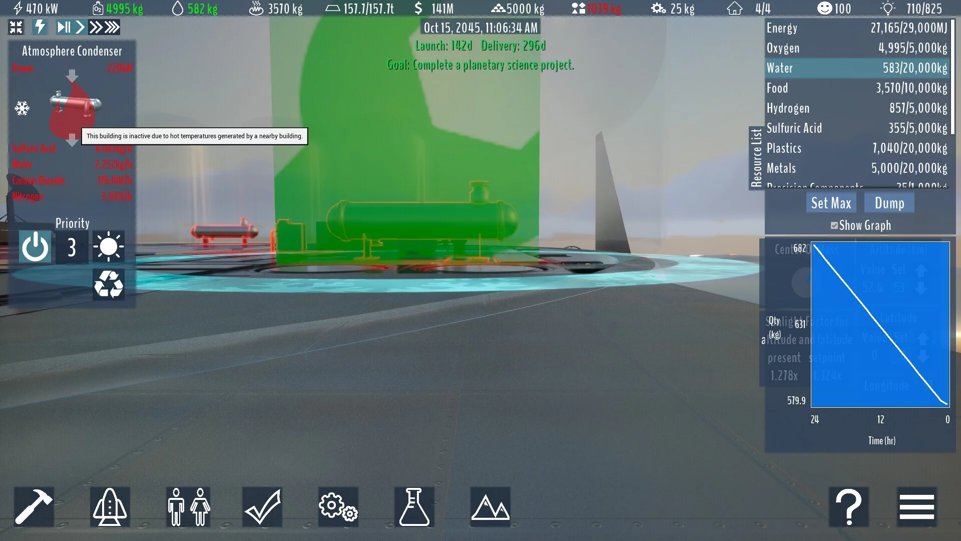 Изображение игры: Sky Base Venus