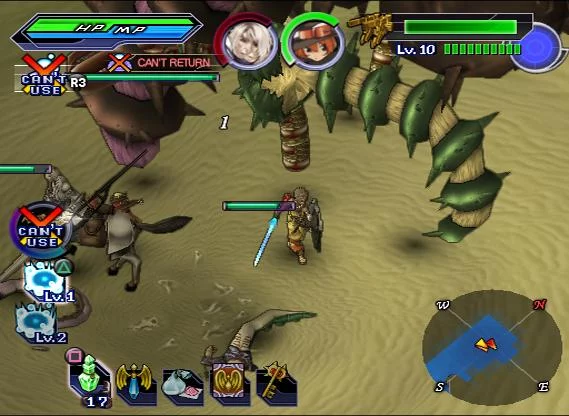 Изображение игры: Shining Force EXA