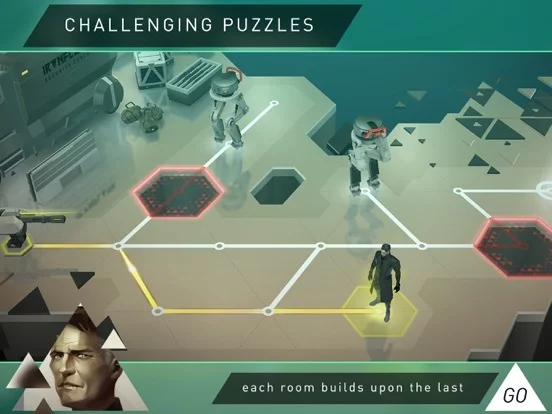 Изображение игры: Deus Ex GO