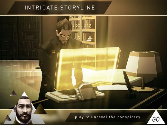 Изображение игры: Deus Ex GO