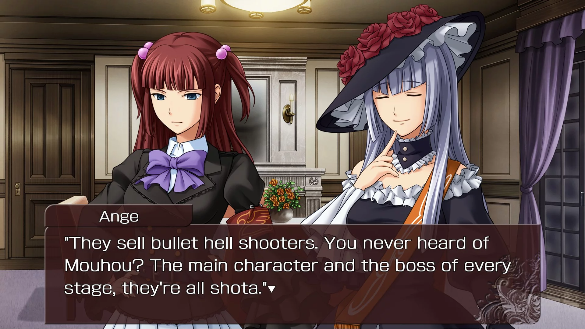 Изображение игры: Umineko no Naku Koro ni Saku ~Symphony of Catbox and Dreams~