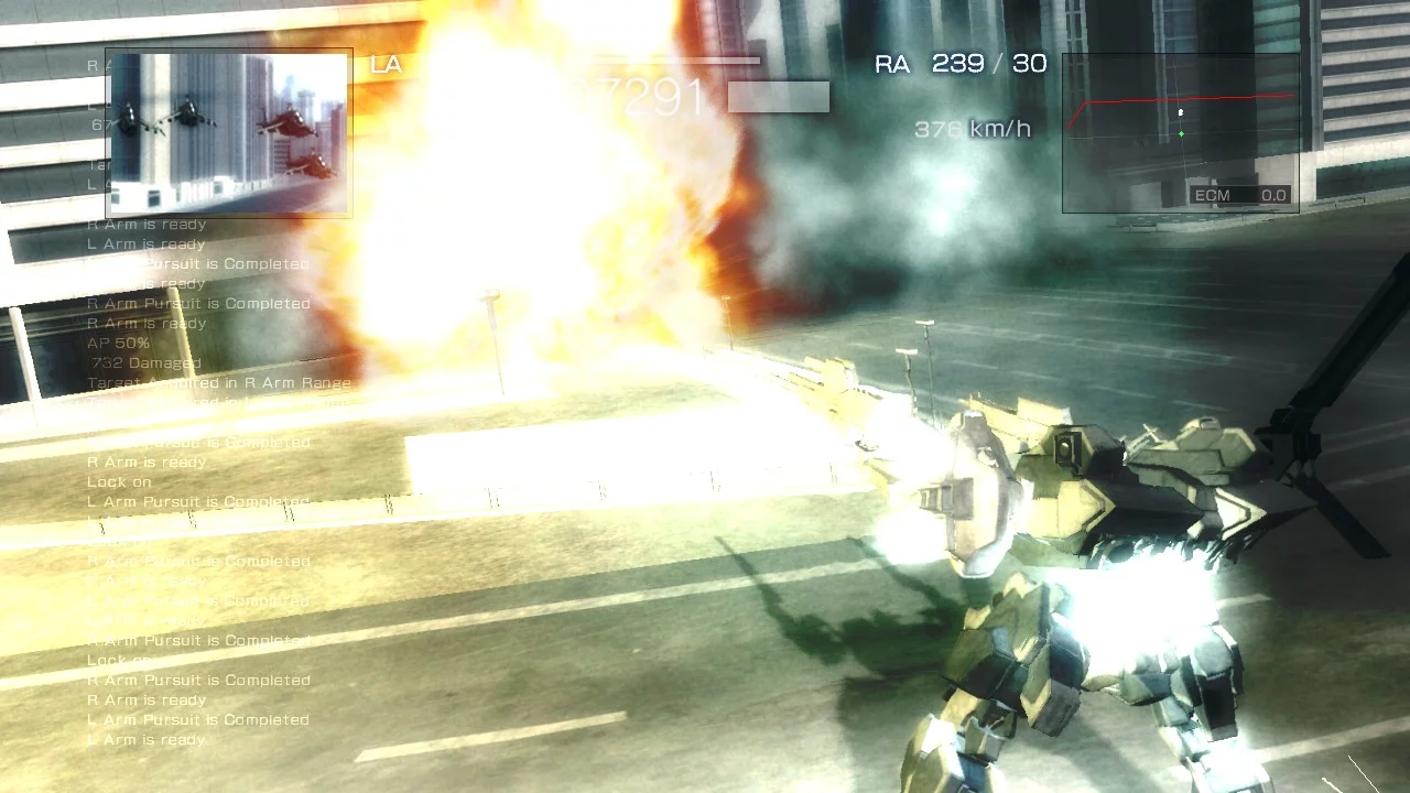 Изображение игры: Armored Core 4