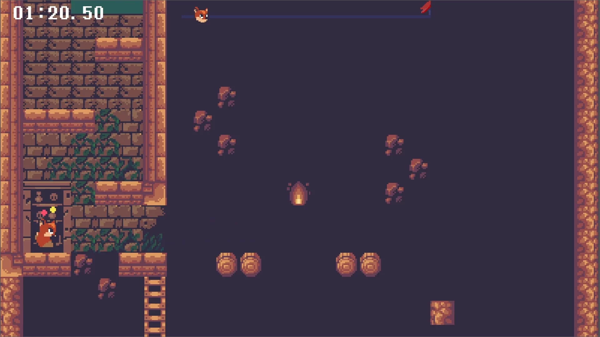 Изображение игры: Jumpfox: Always Running