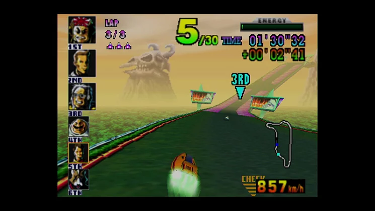 Изображение игры: F-Zero X (Wii U)