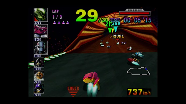 Изображение игры: F-Zero X (Wii U)