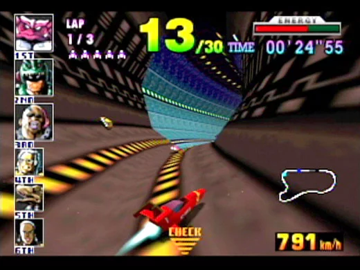 Изображение игры: F-Zero X (Wii U)