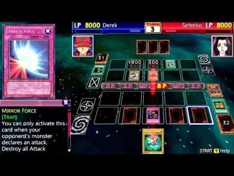 Изображение игры: Yu-Gi-Oh! Duel Monsters GX: Tag Force 3