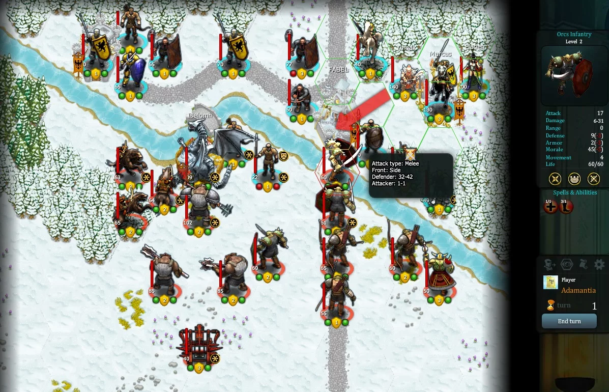 Изображение игры: Fantasy Kommander: Eukarion Wars