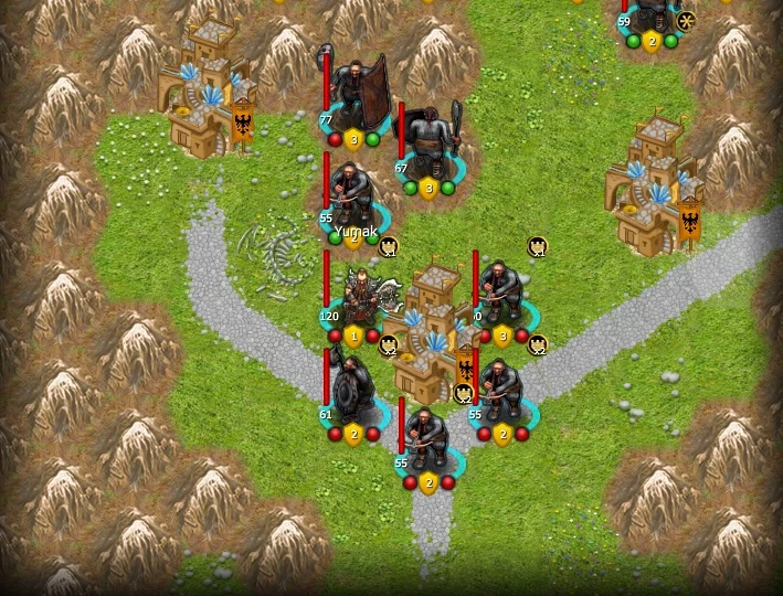 Изображение игры: Fantasy Kommander: Eukarion Wars