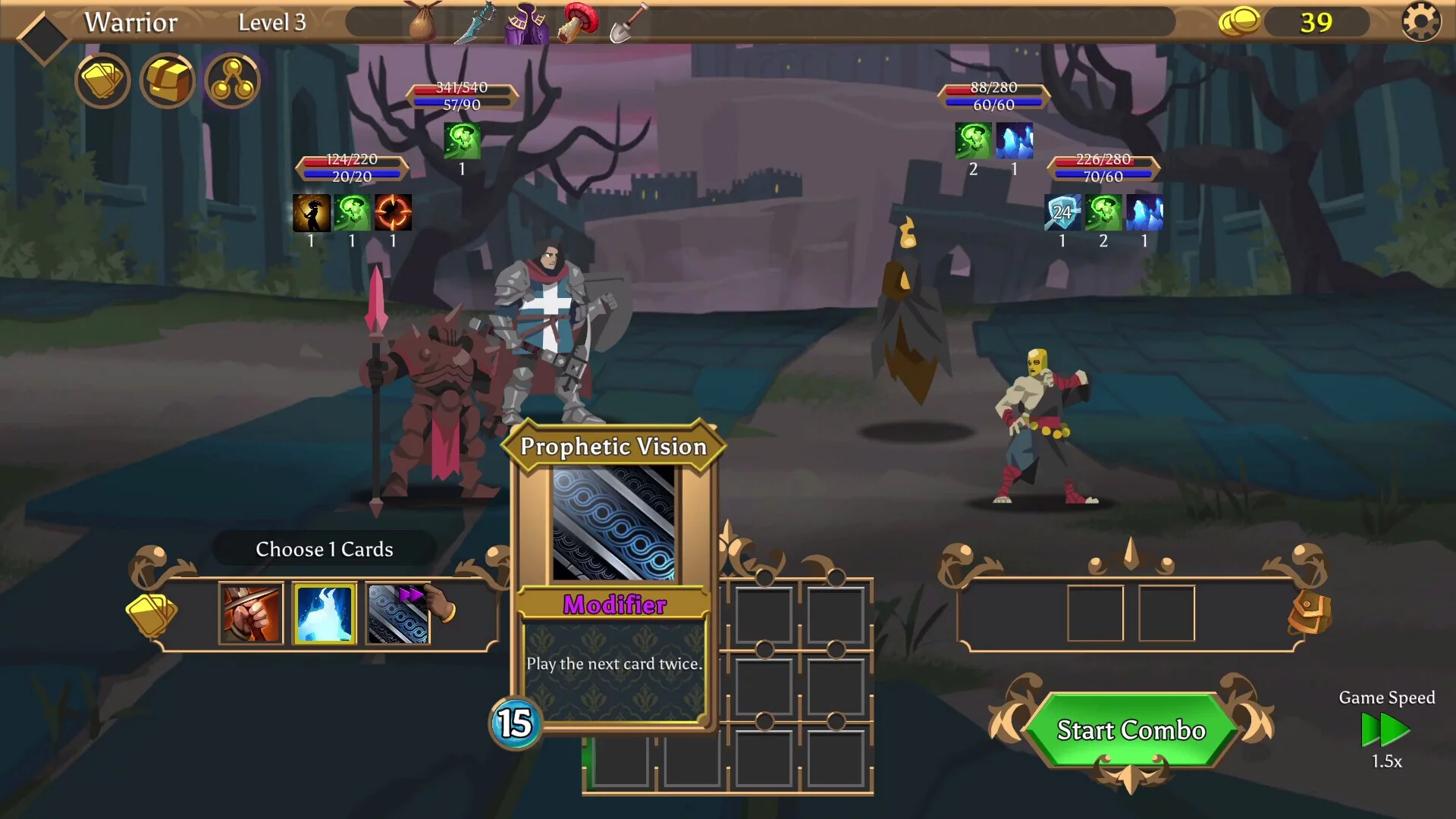 Изображение игры: Combo Card Clashers: Prologue
