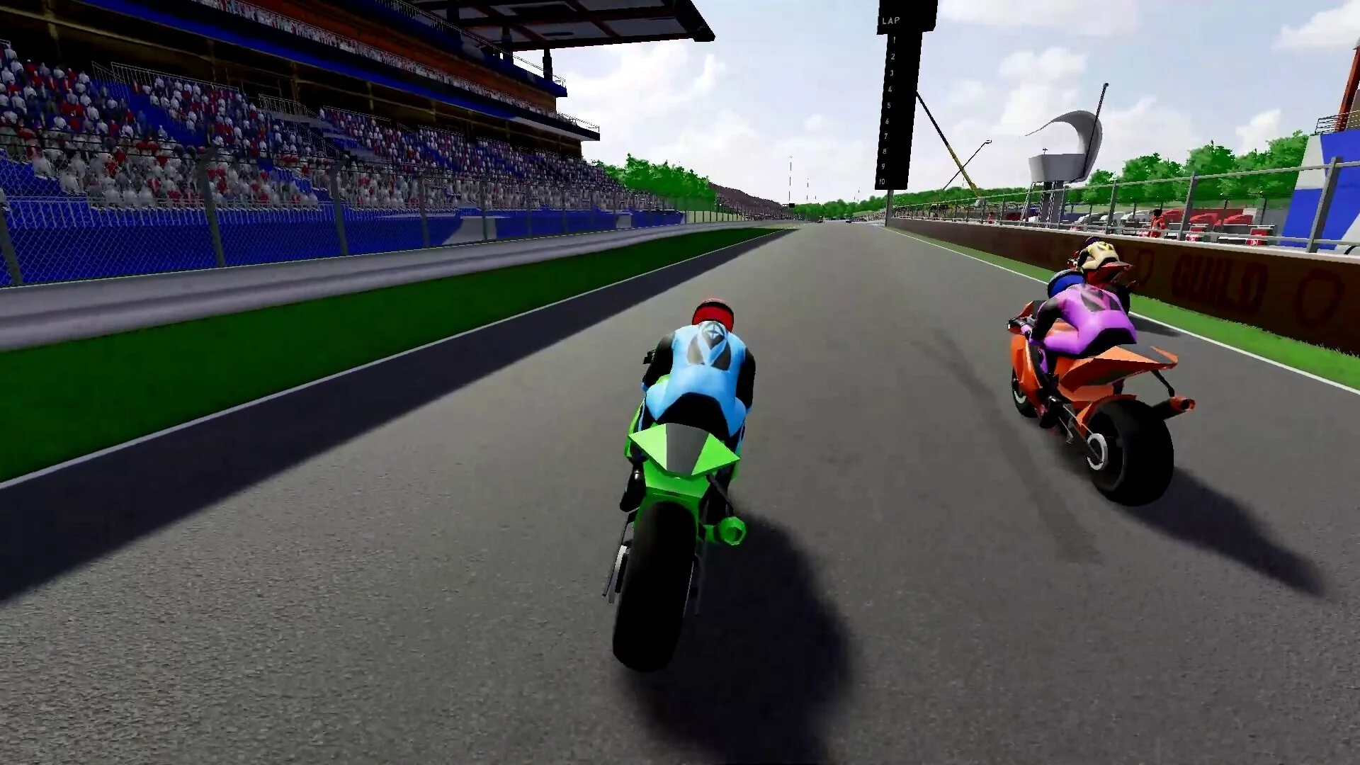 Изображение игры: Extreme Bike Racing