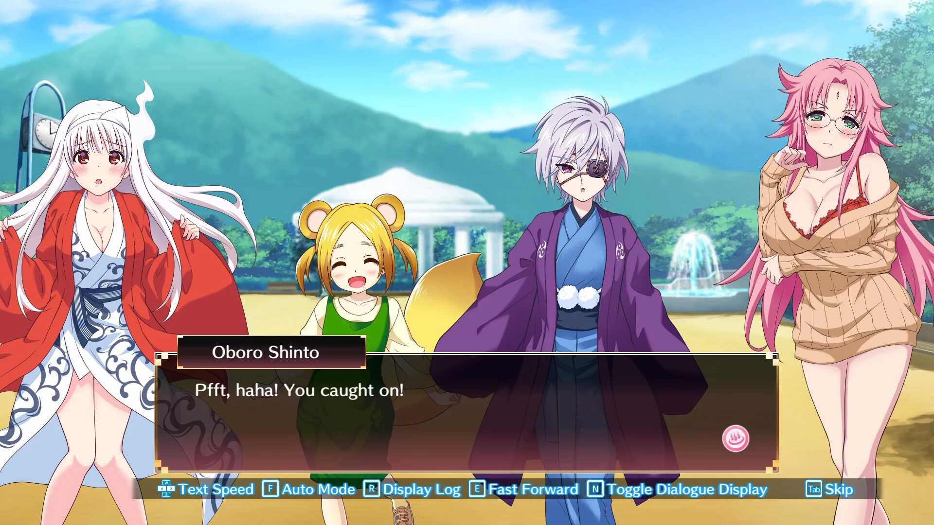 Изображение игры: Yuuna and the Haunted Hot Springs The Thrilling Steamy Maze Kiwami