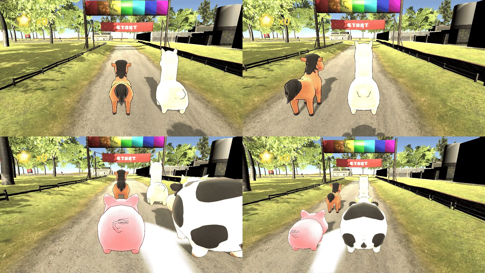 Изображение игры: Animal Race Party
