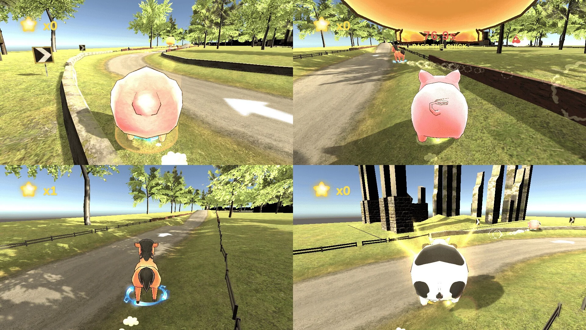 Изображение игры: Animal Race Party