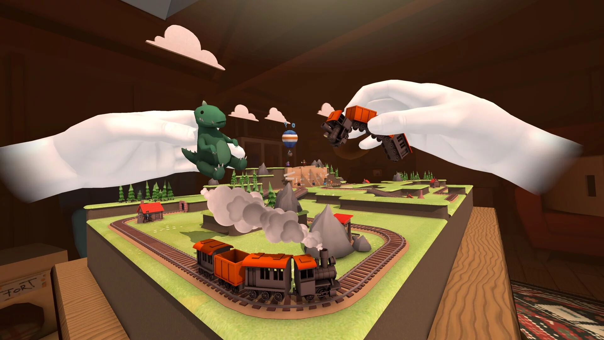 Изображение игры: Toy Trains