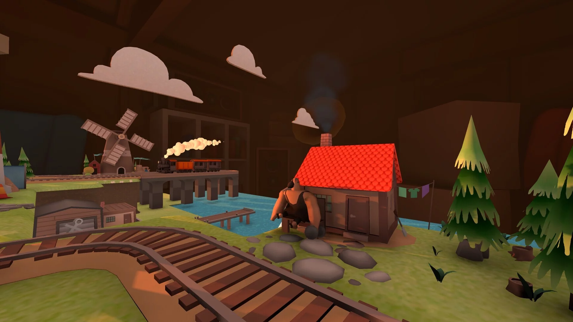 Изображение игры: Toy Trains