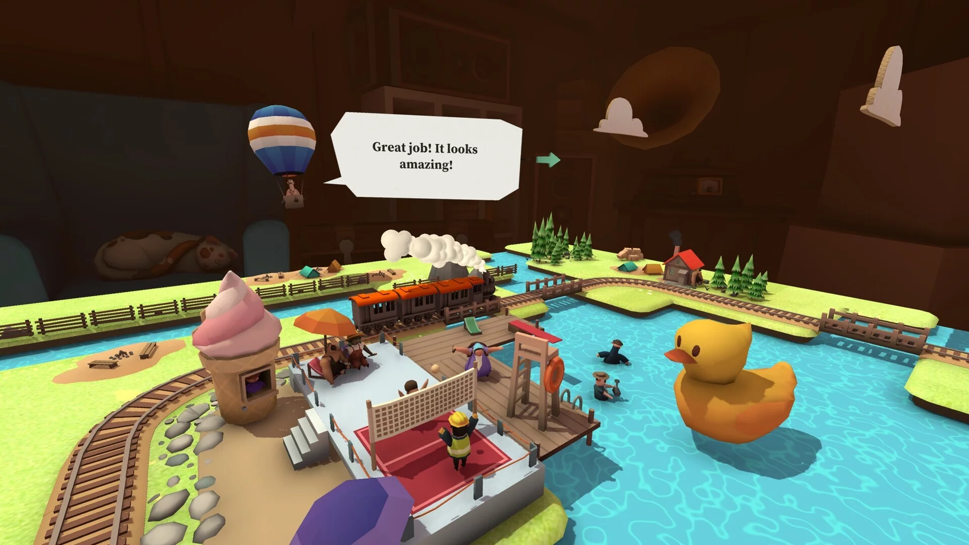 Изображение игры: Toy Trains