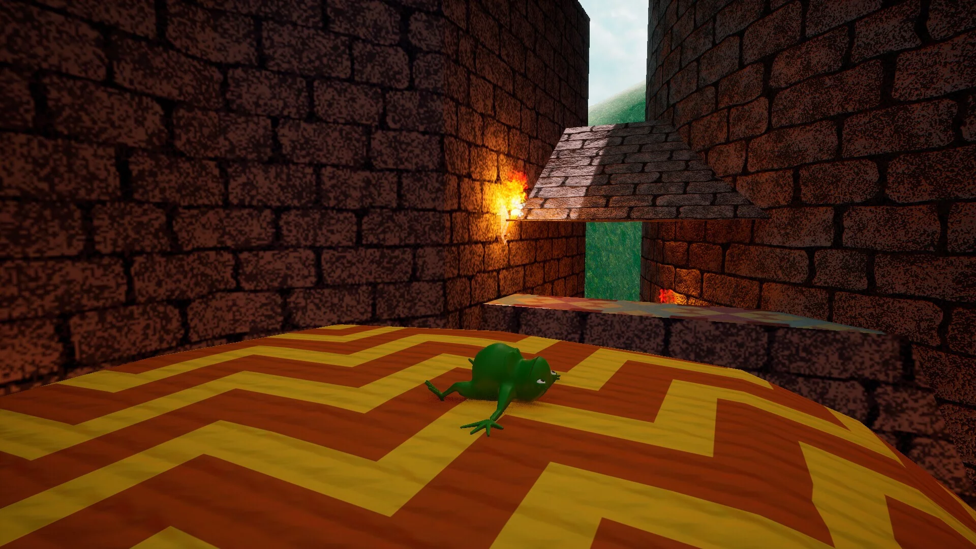 Изображение игры: Jump, Froggy! Jump!