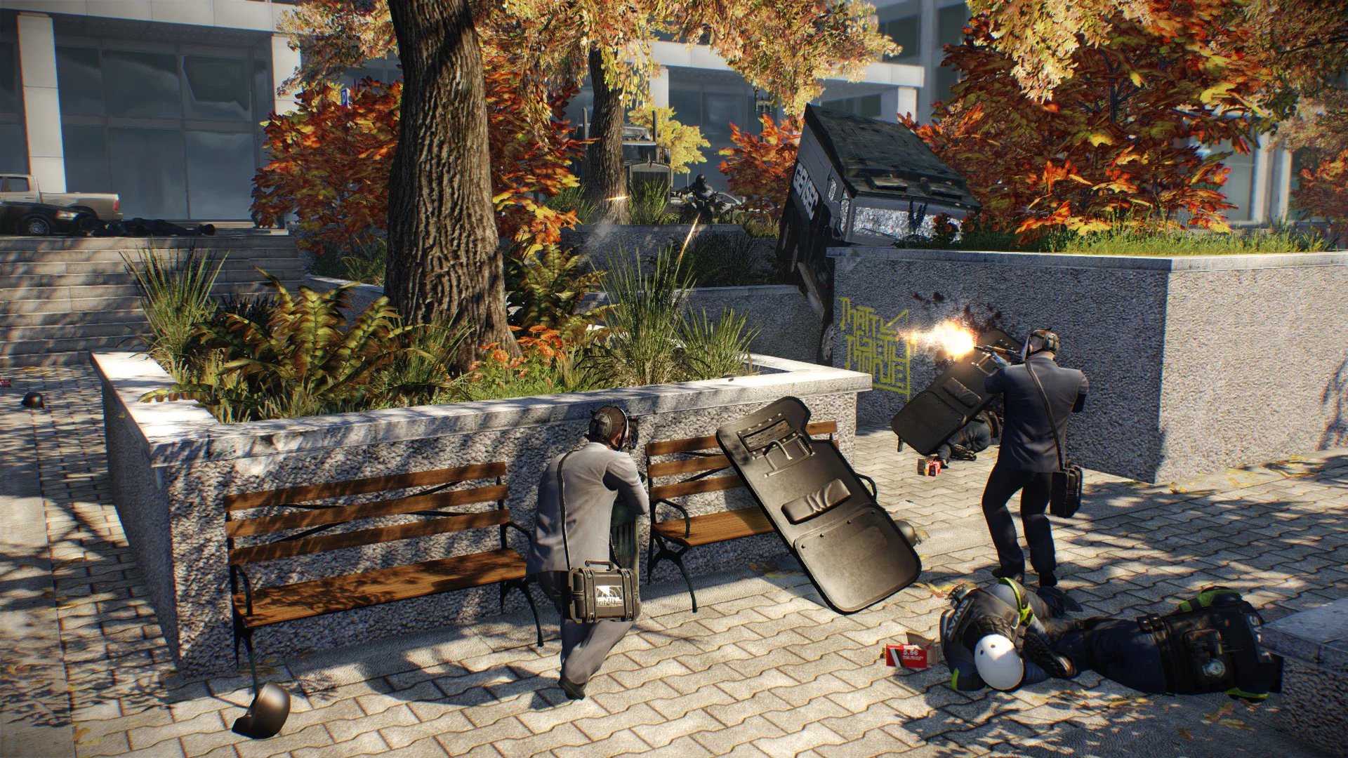 Изображение игры: PayDay 2: Armored Transport