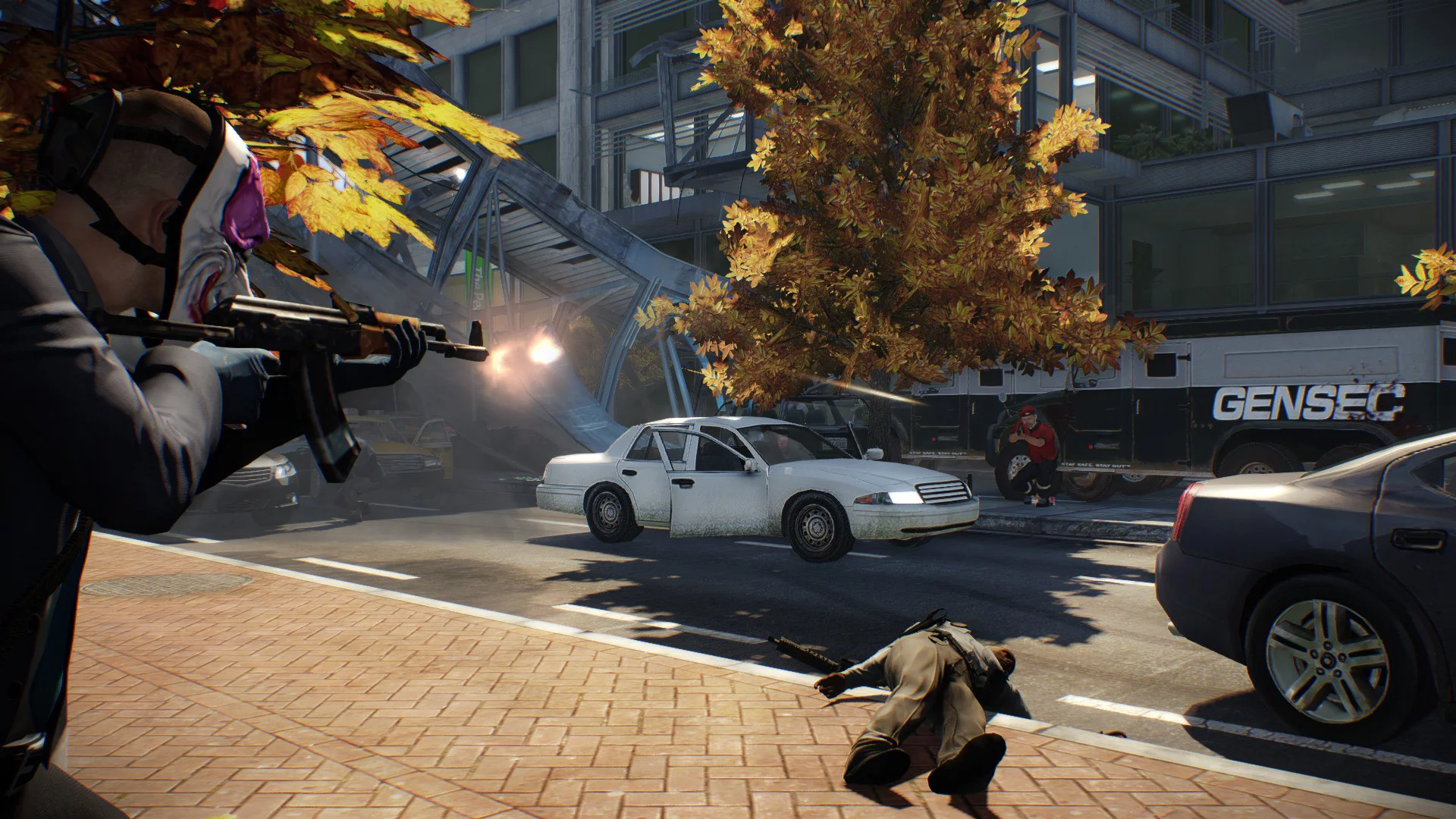 Изображение игры: PayDay 2: Armored Transport