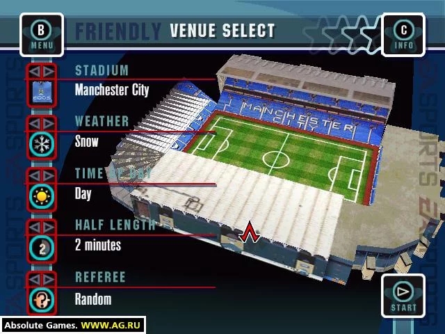 Изображение игры: FA Premier League Stars 2001