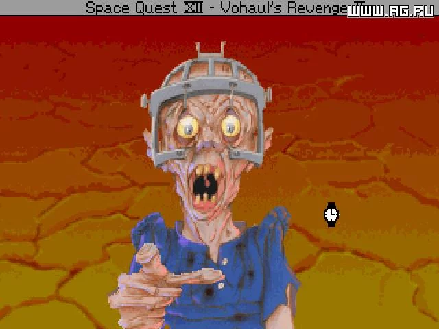 Изображение игры: Space Quest 4: Roger Wilco and the Time Rippers