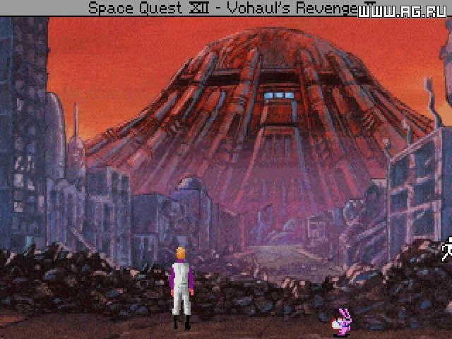 Изображение игры: Space Quest 4: Roger Wilco and the Time Rippers