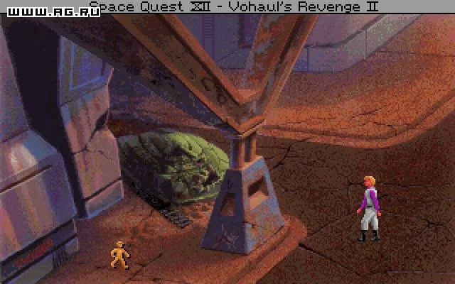 Изображение игры: Space Quest 4: Roger Wilco and the Time Rippers