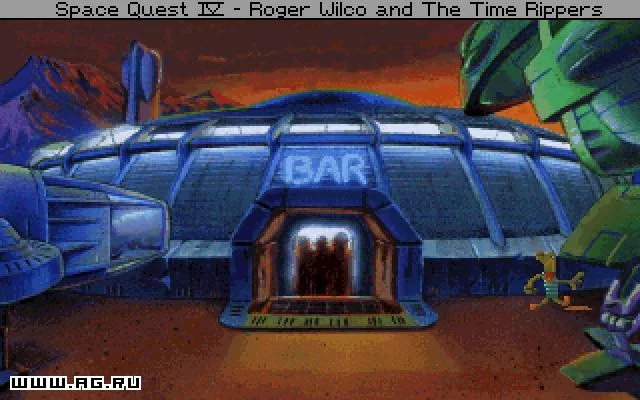 Изображение игры: Space Quest 4: Roger Wilco and the Time Rippers