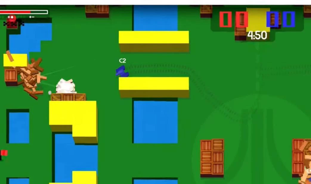 Изображение игры: Quadratank