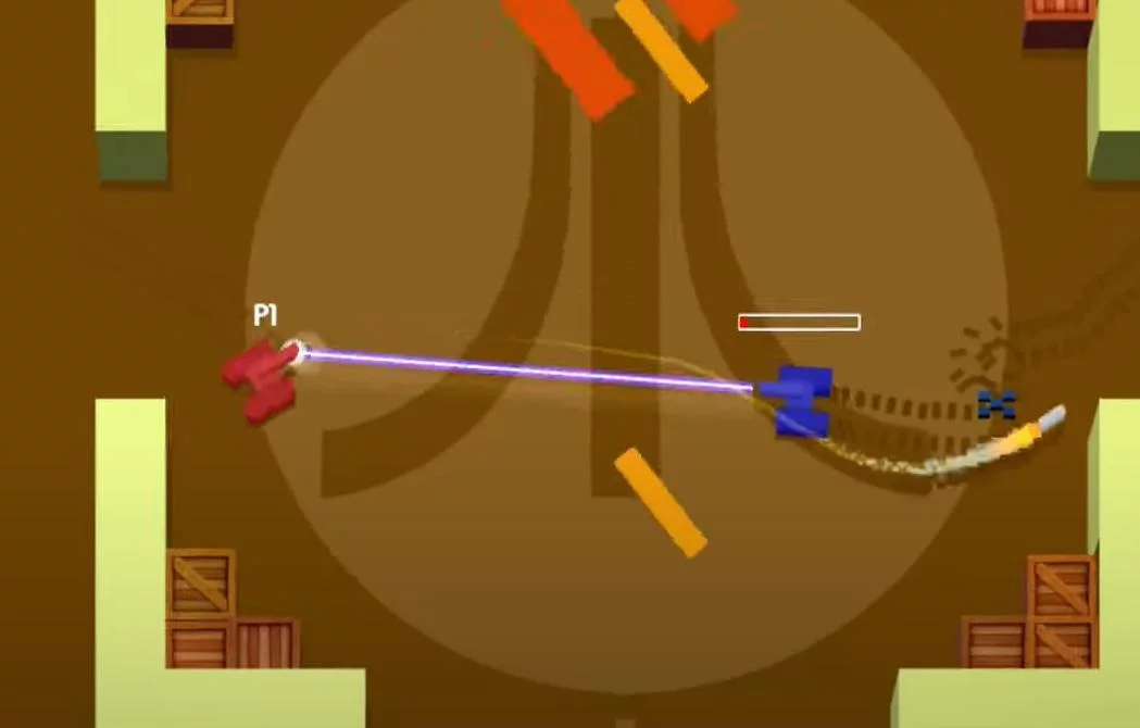 Изображение игры: Quadratank