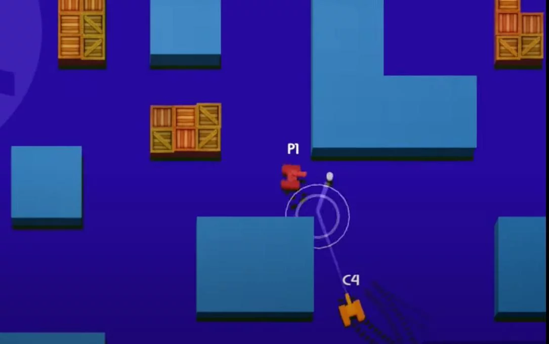 Изображение игры: Quadratank