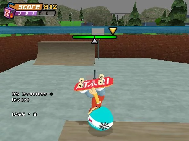 Изображение игры: Backyard Skateboarding