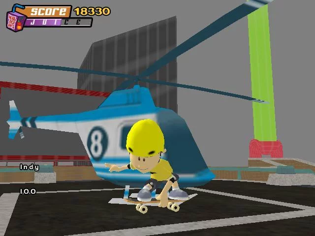 Изображение игры: Backyard Skateboarding