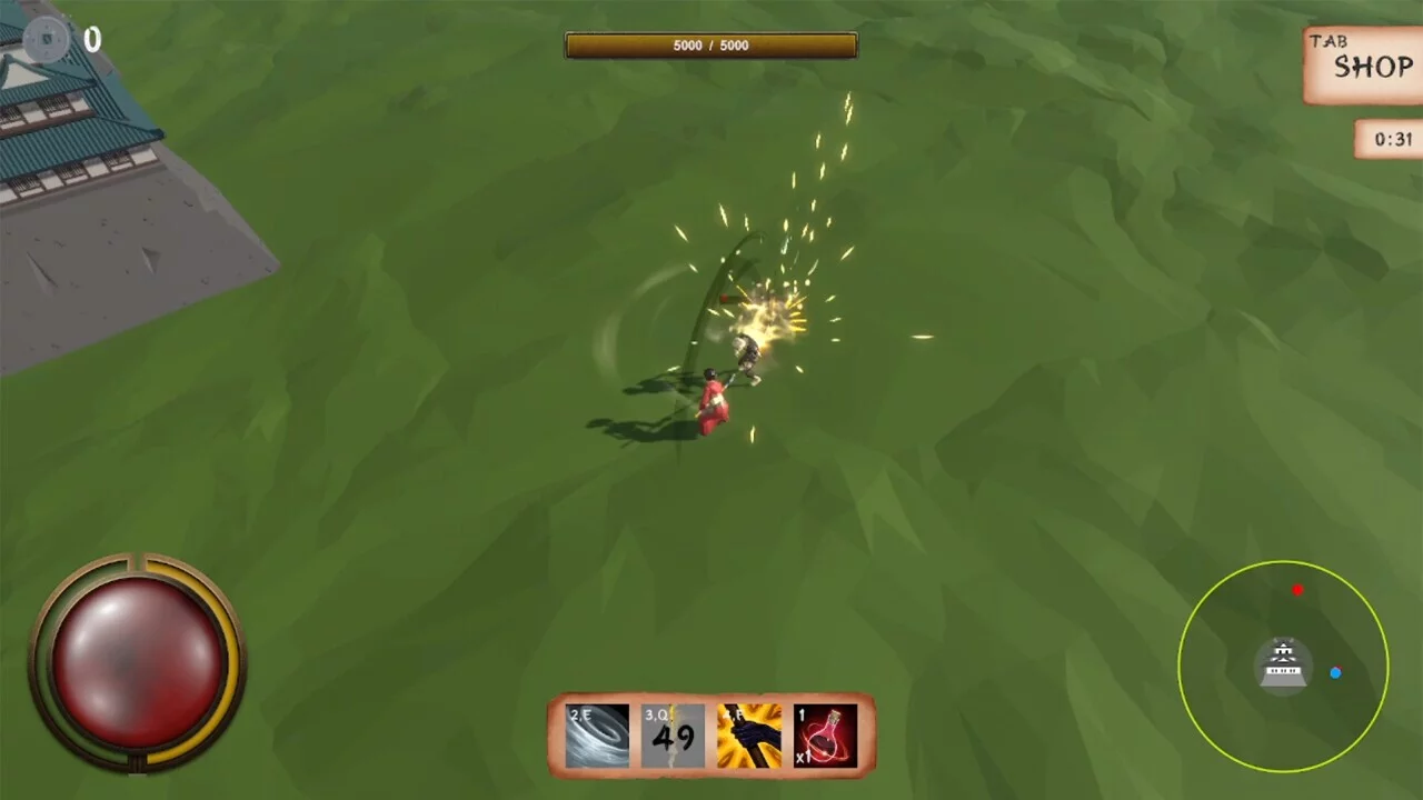 Изображение игры: Genjiro: Samurai Defense