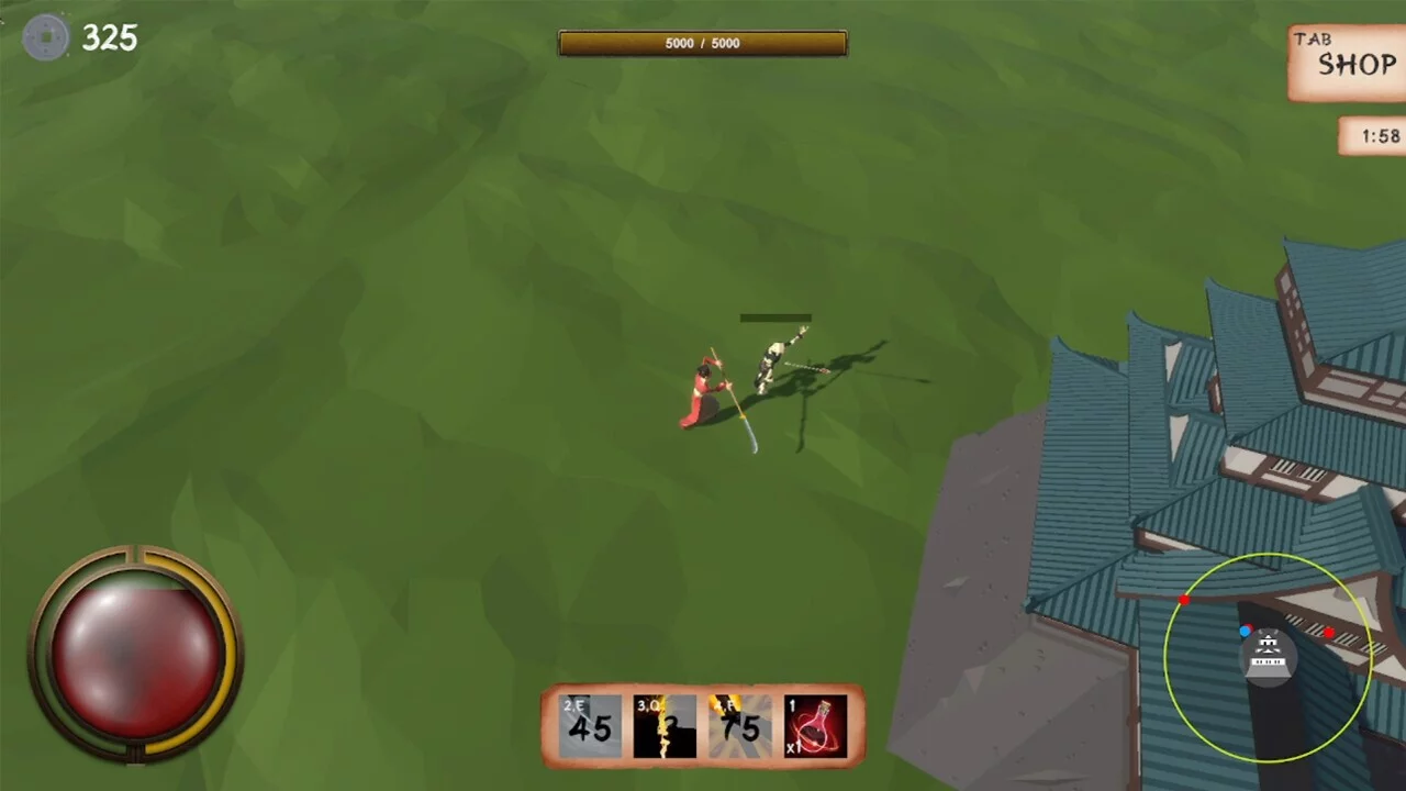 Изображение игры: Genjiro: Samurai Defense