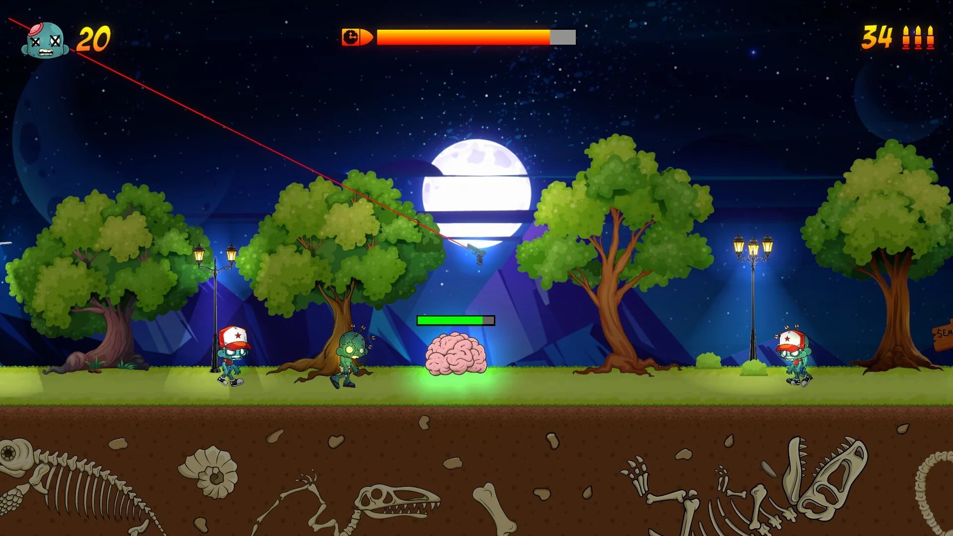 Изображение игры: Gun vs. Zombies