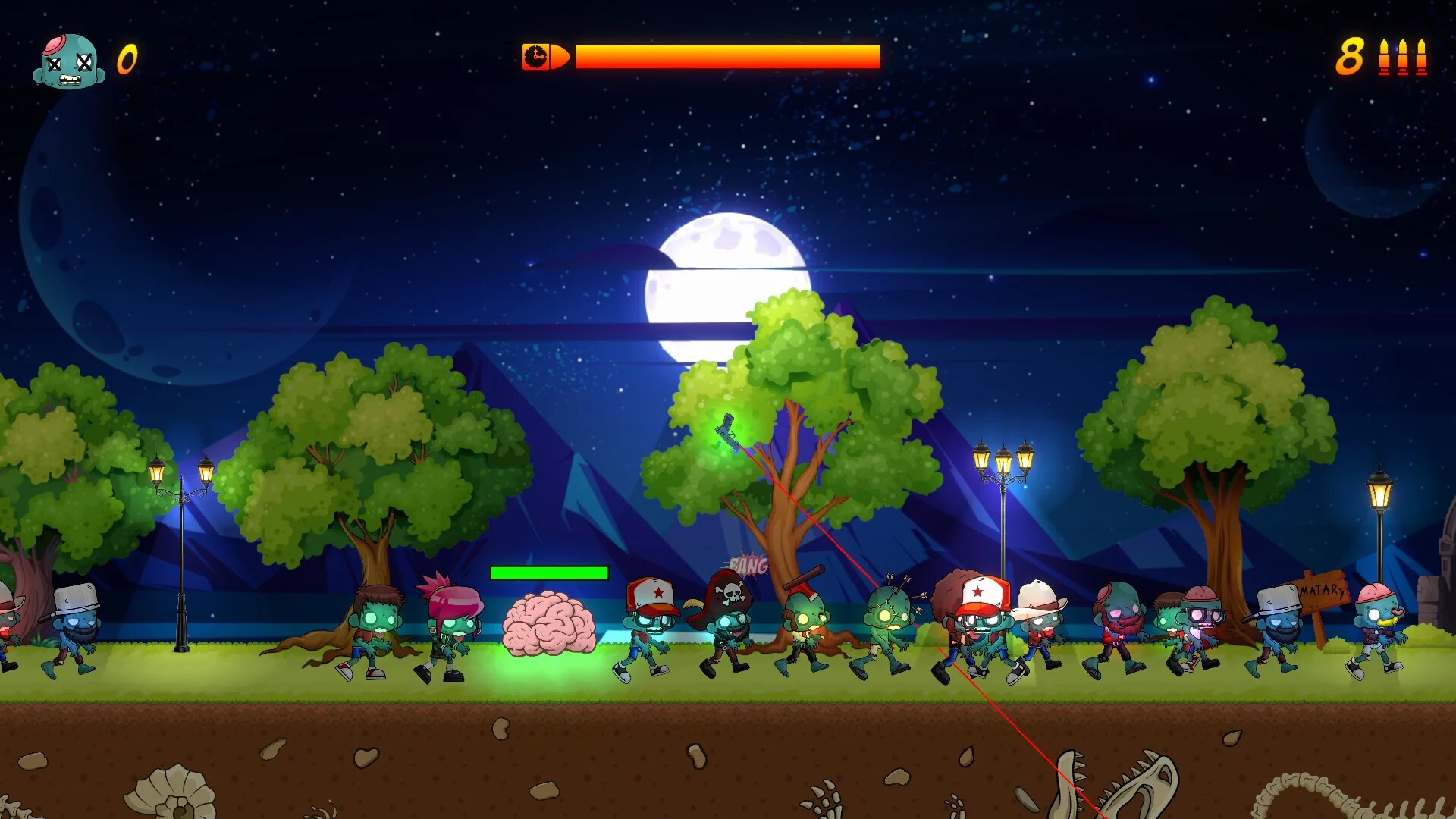 Изображение игры: Gun vs. Zombies