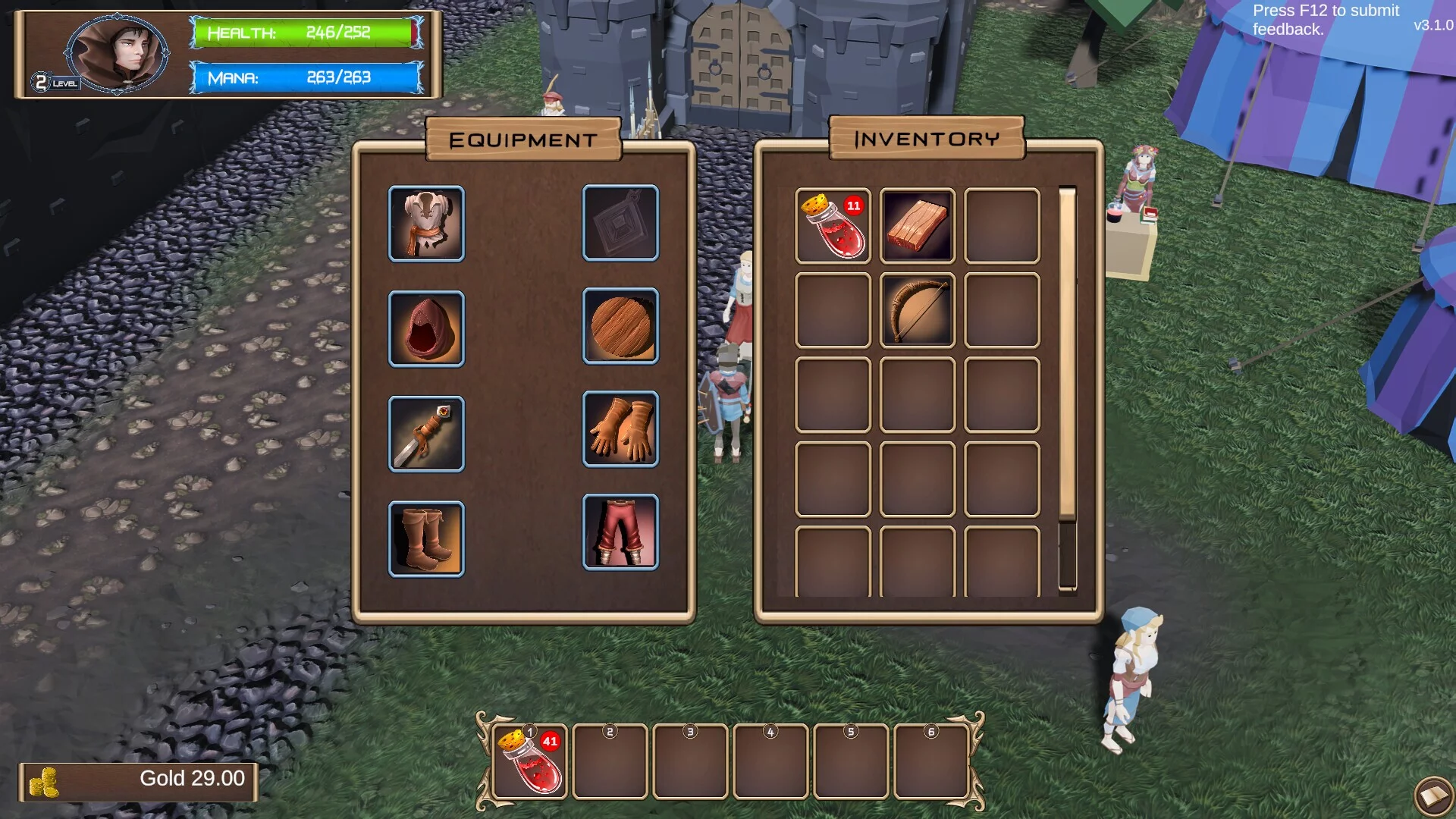 Изображение игры: Rise of the Village Hero