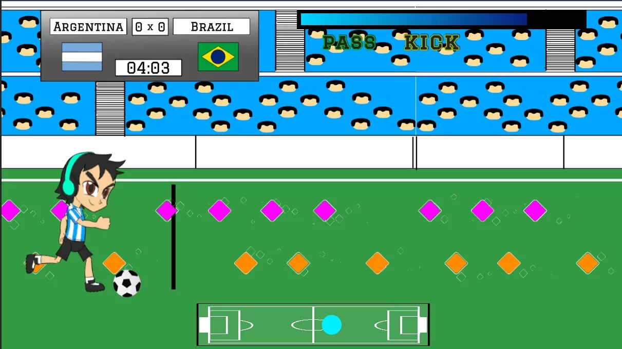 Изображение игры: Rhythm Soccer