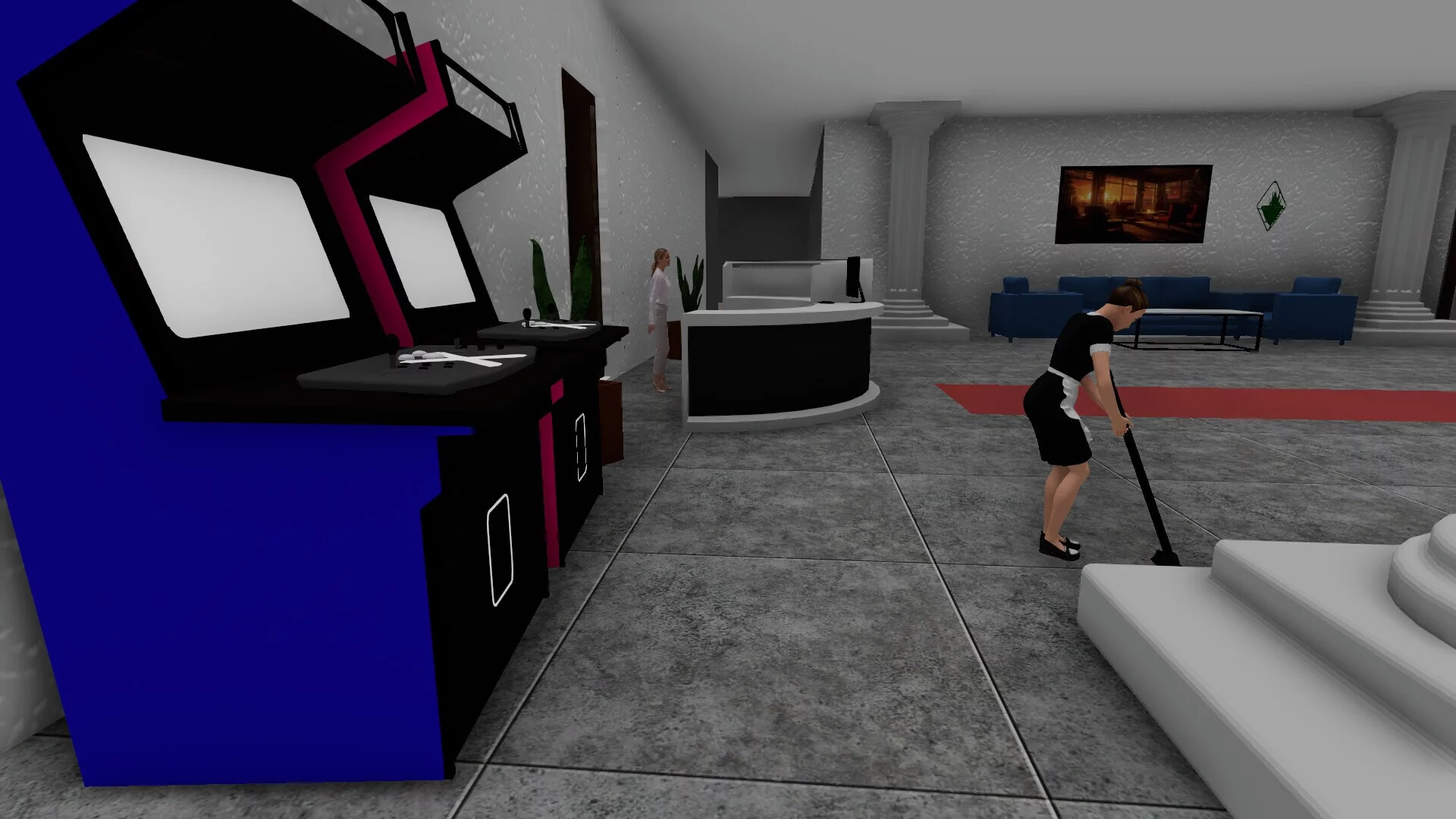 Изображение игры: Hotel Simulator 2024