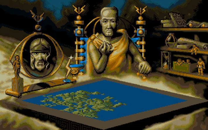 Изображение игры: Populous 2: Trials of the Olympian Gods