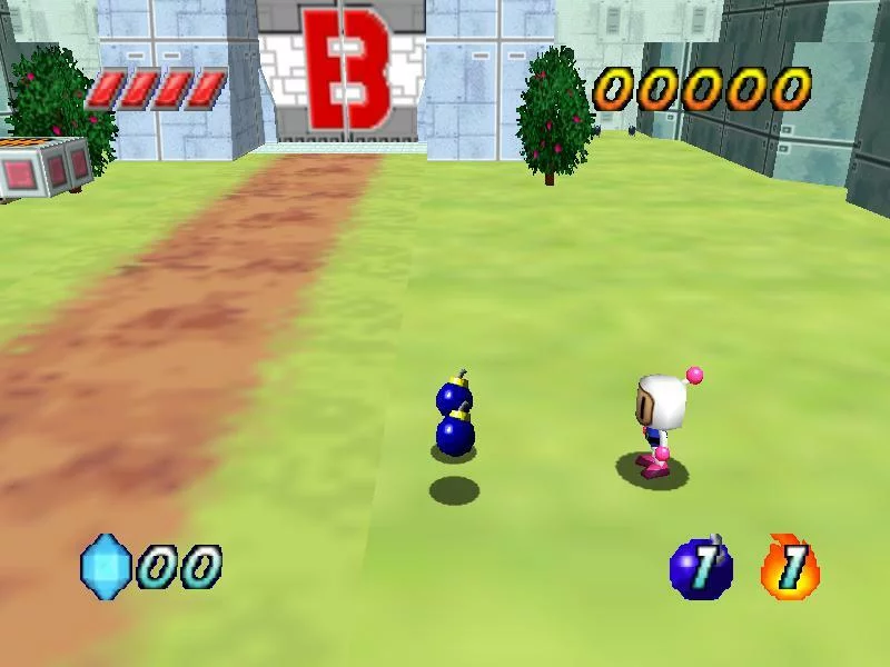 Изображение игры: Bomberman Hero (1998)
