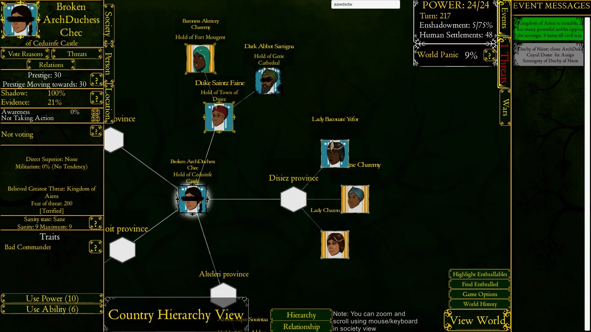 Изображение игры: Shadows Behind the Throne 2