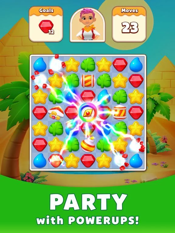 Изображение игры: Treasure Party: Puzzle Fun!